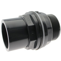 PVC-U Tankdurchf&uuml;hrung Klebemuffe/stutzen 50mm