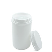 Kunststoff Schraubdose UN 1000 ml mit Originalit&auml;tsverschluss und Abdichtplombe